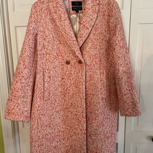 EUC J CREW women’s tweed coat